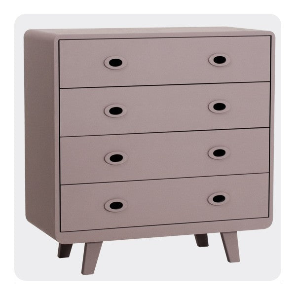 Laurette Commode Toi and Moi Drawer Taupe (Pre-Order; Est. Delivery in 3-4 Months)