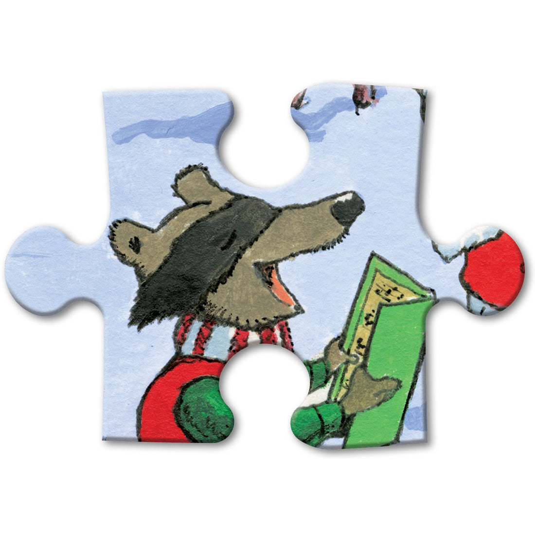 eeBoo Snow Party 36pc Long Puzzle