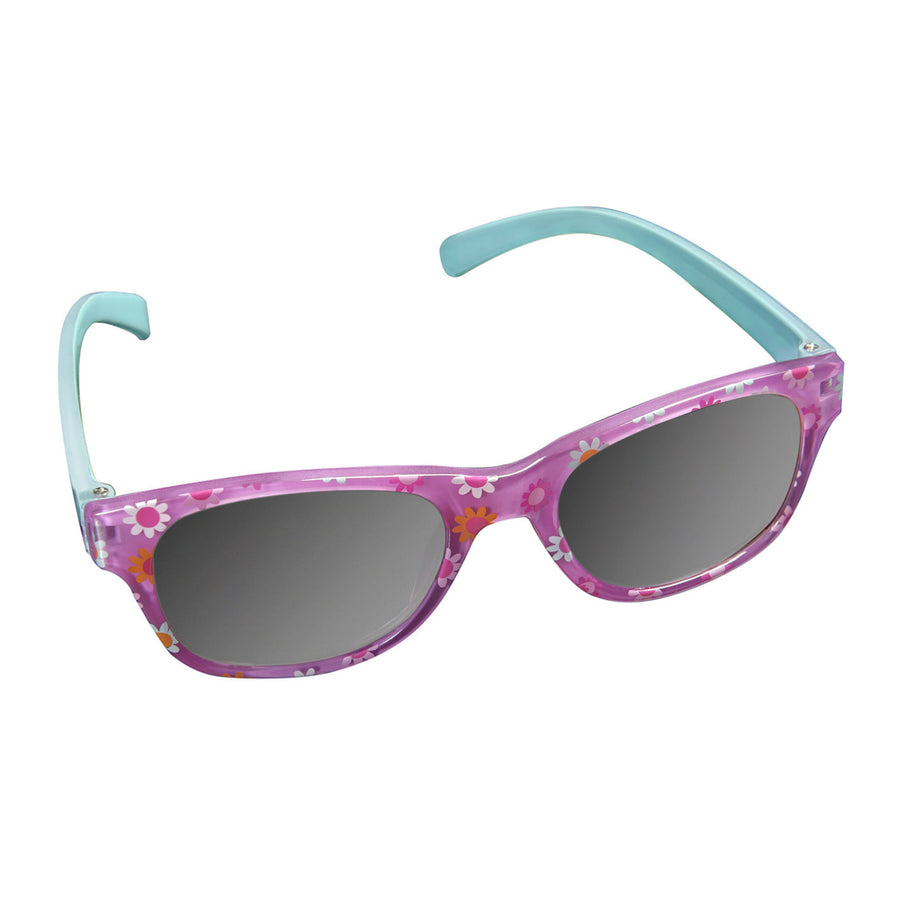 Pink and Blue Flowers Baby Sunglasses