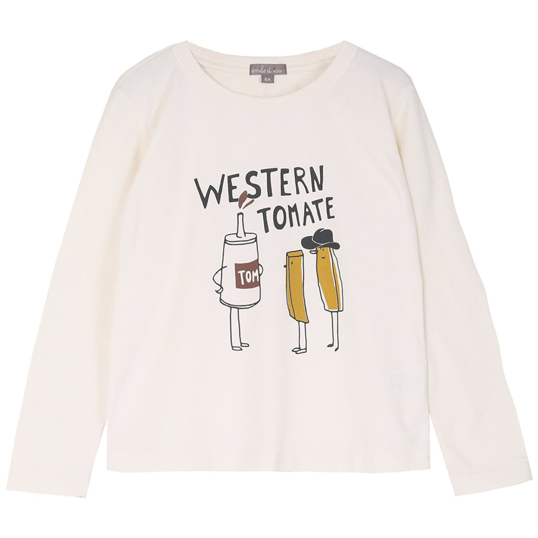 emile-et-ida-tee-shirt-ecru-western-tomate- (1)