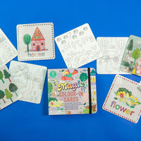Floss & Rock Magic Colour Changing Water Cards - Fairy Tale