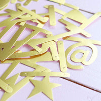 A Little Lovely Company Letter Banner - Gold