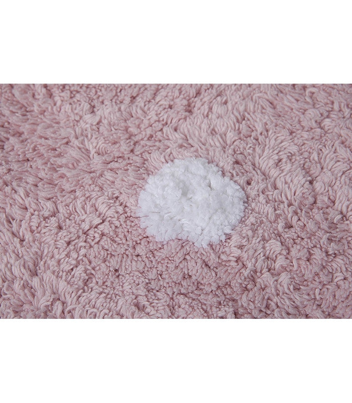 Lorena Canals Galleta Pink Washable Cotton Rug (Pre-Order; Est. Delivery in 4-8 Weeks)