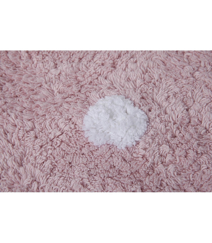 Lorena Canals Galleta Pink Washable Cotton Rug