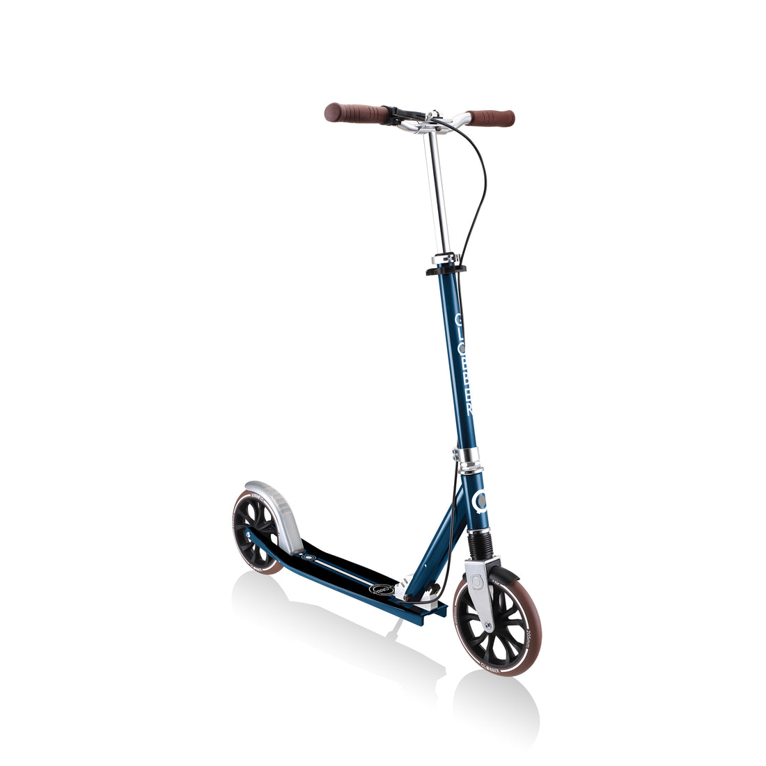 Globber NL 205 Deluxe Foldable Scooter - Vintage Blue (8Y+)