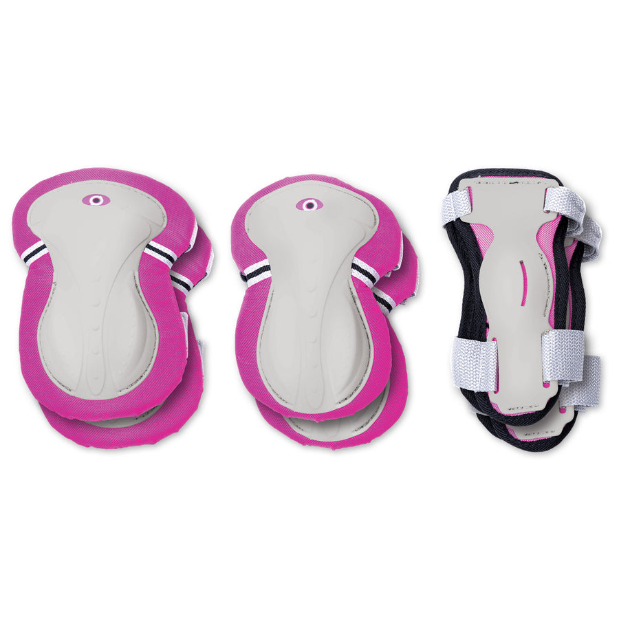 Globber Protective Junior Set - Deep Pink