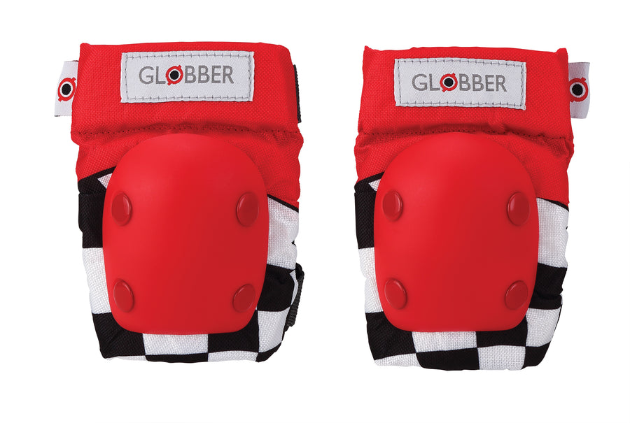 Globber Toddler Pads - Racing New Red