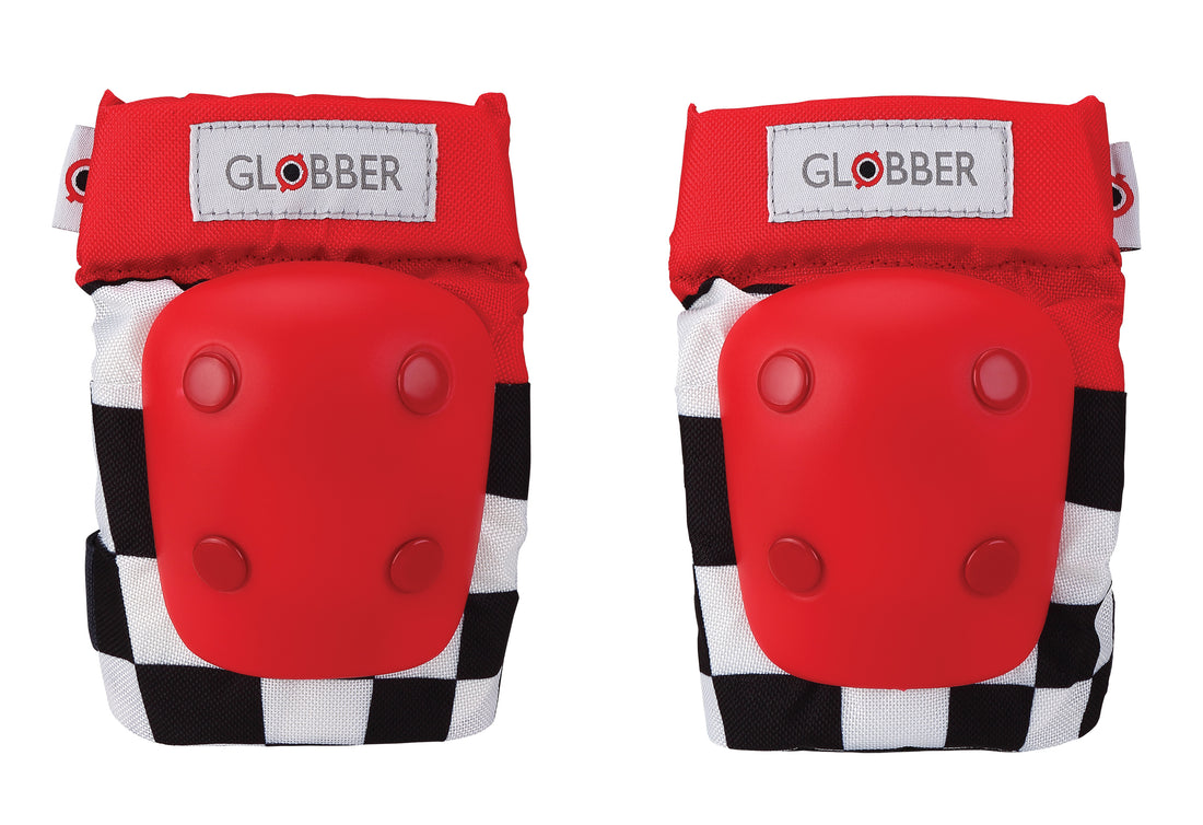 Globber Toddler Pads - Racing New Red