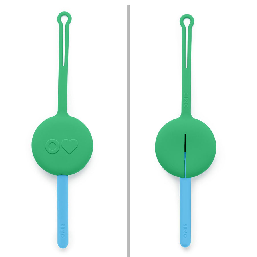 OmieBox OmiePod Set - Spoon & Fork - Mint Green