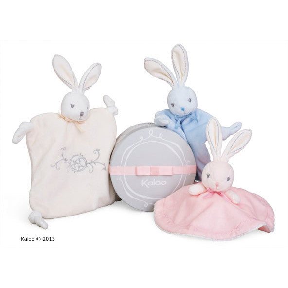 Kaloo Perle Pink Rabbit Doudou Round