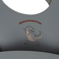konges-sløjd-2-pack-silicone-bibs-dansosaurus-kong-w22ks4261-dansosaurus- (2)