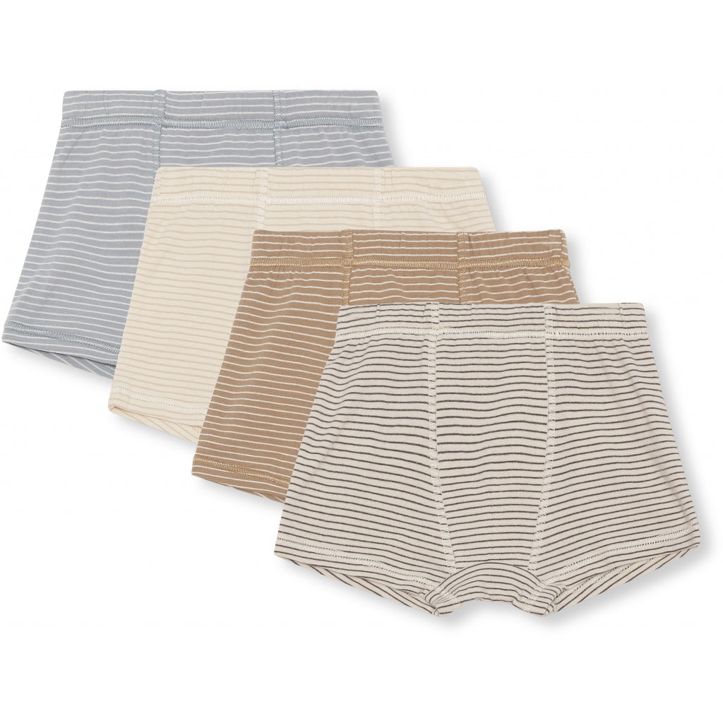 konges-sløjd-4-pack-basic-boxers-stripe-mix-kong-s22ks2768-sm-2y-