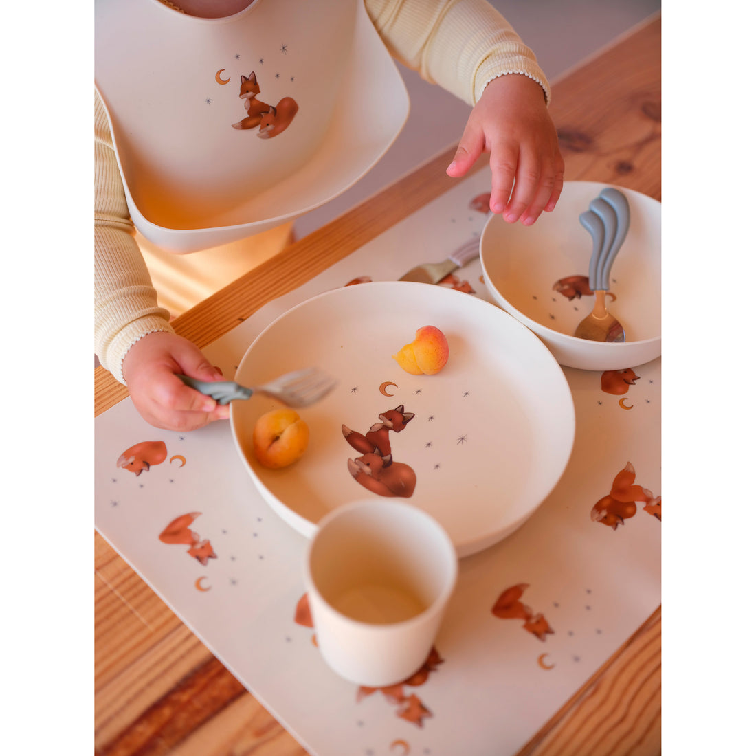 konges-slojd-silicone-placemat-foxie-kong-ss23ks4416-fox