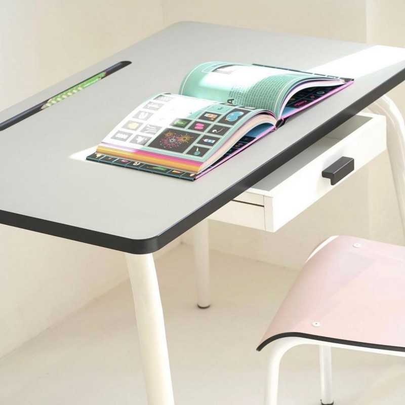 Les Gambettes Romy Elementary Desk Taupe