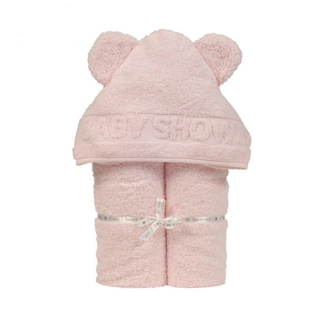 little-crevette-hooded-towel-babyshower-light-pink-1
