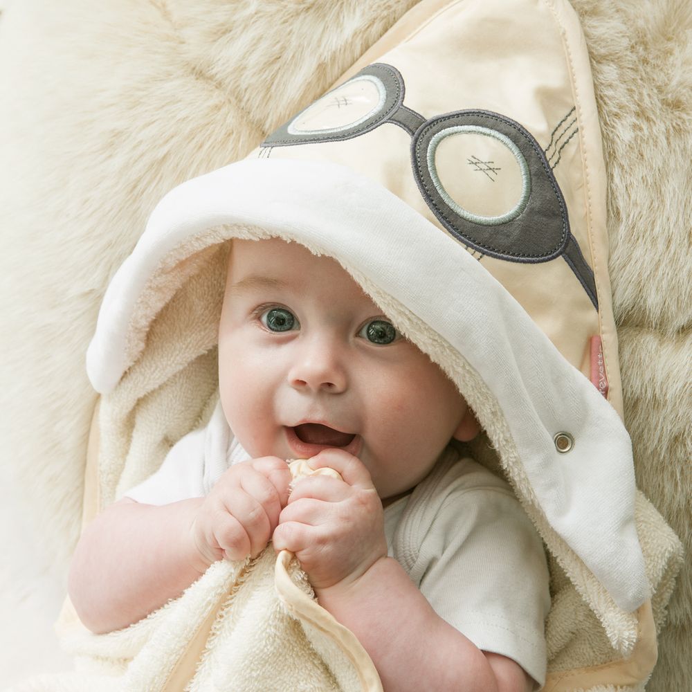 Little Crevette Hooded Towel Mini Express