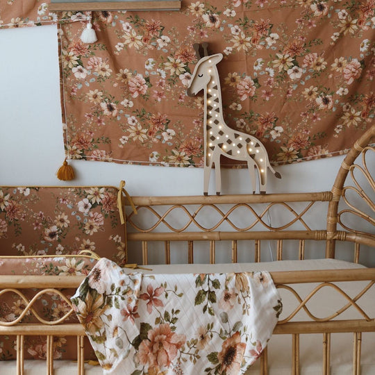 Little Lights Giraffe Lamp - Savannah Beige