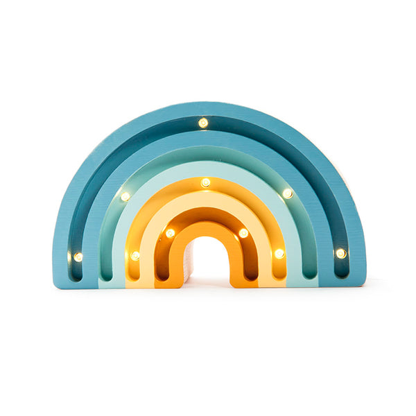 Little Lights Rainbow Mini Lamp - Denim Blue (Pre-Order; Est. Delivery in 4-8 Weeks)