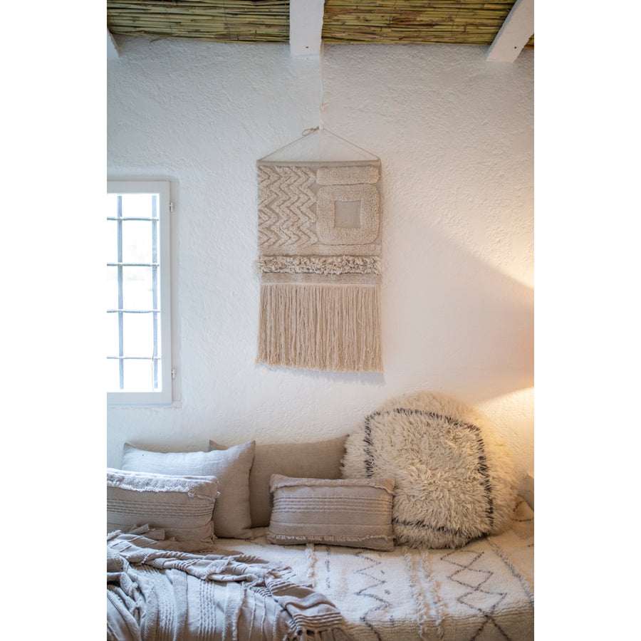 Lorena Canals Bohemian Classics Bereber Soul Woolable Machine Washable Pouffe (Online Exclusive)