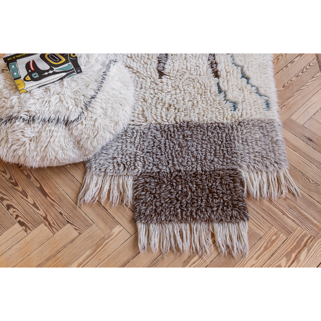 Lorena Canals Bohemian Classics Bereber Soul Woolable Machine Washable Pouffe (Online Exclusive)
