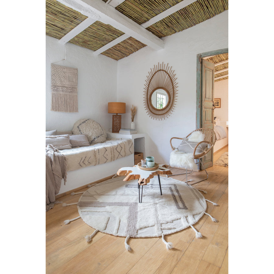 Lorena Canals Bohemian Classics Bereber Soul Woolable Machine Washable Pouffe (Online Exclusive)