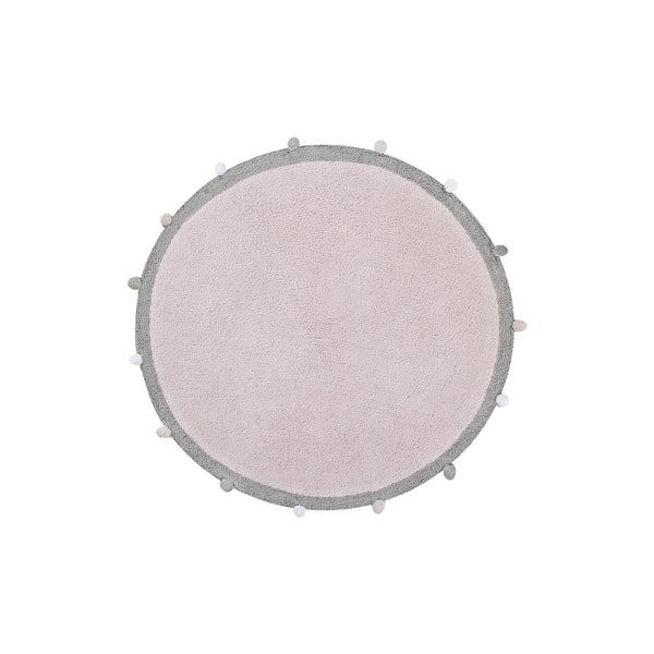 Lorena Canals Bubbly Soft Pink Washable Cotton Rug