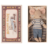 Maileg Big Brother Mouse In Matchbox