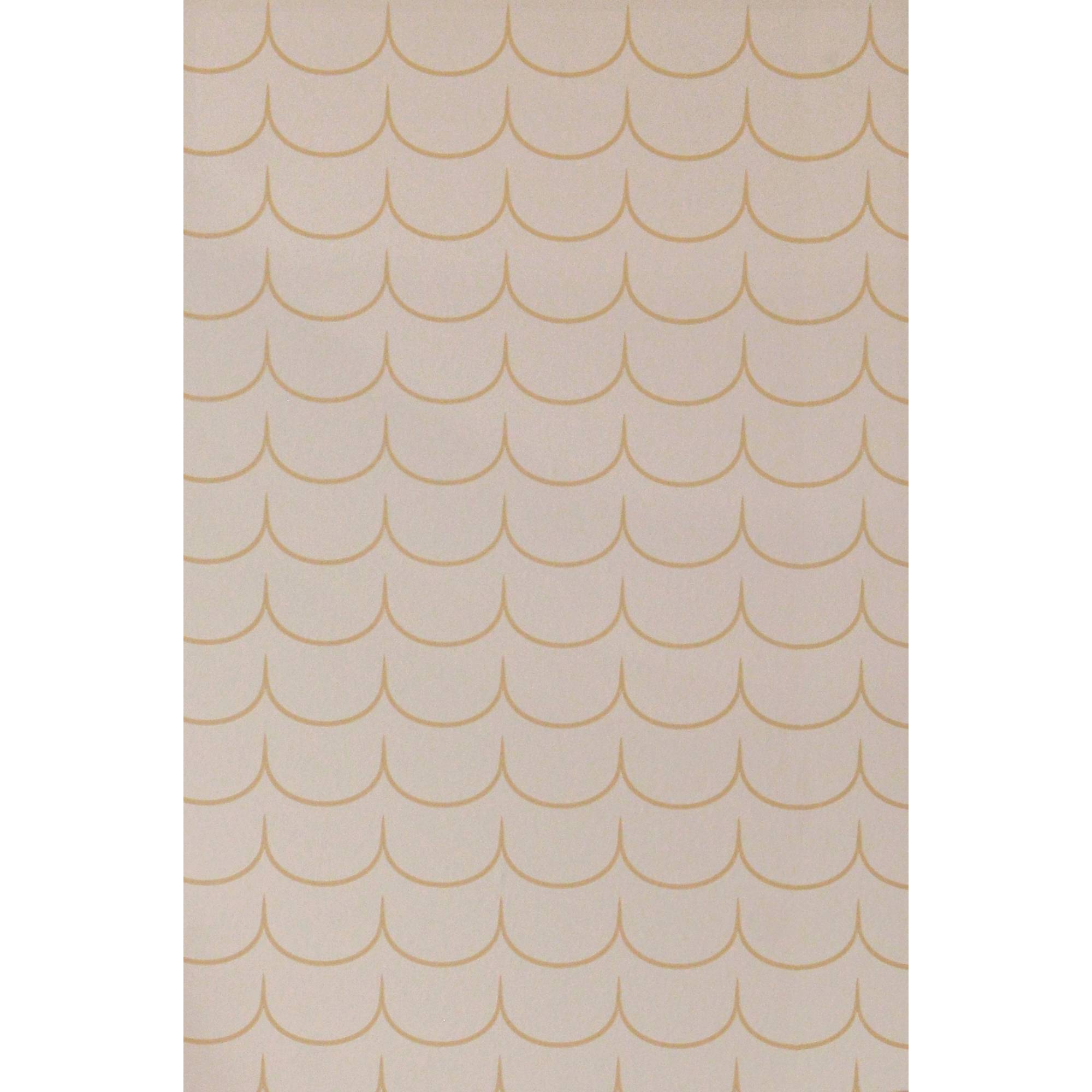 Majvillan Wallpaper Drop Curtain Greige (Pre-Order; Est. Delivery in 2-3 Weeks)