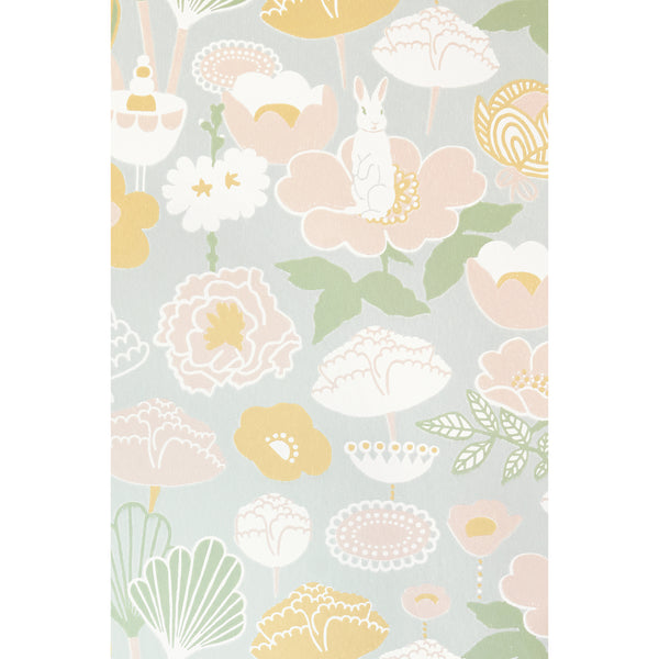 Majvillan Wallpaper Little Light Grey (Pre-Order; Est. Delivery in 2-3 Weeks)