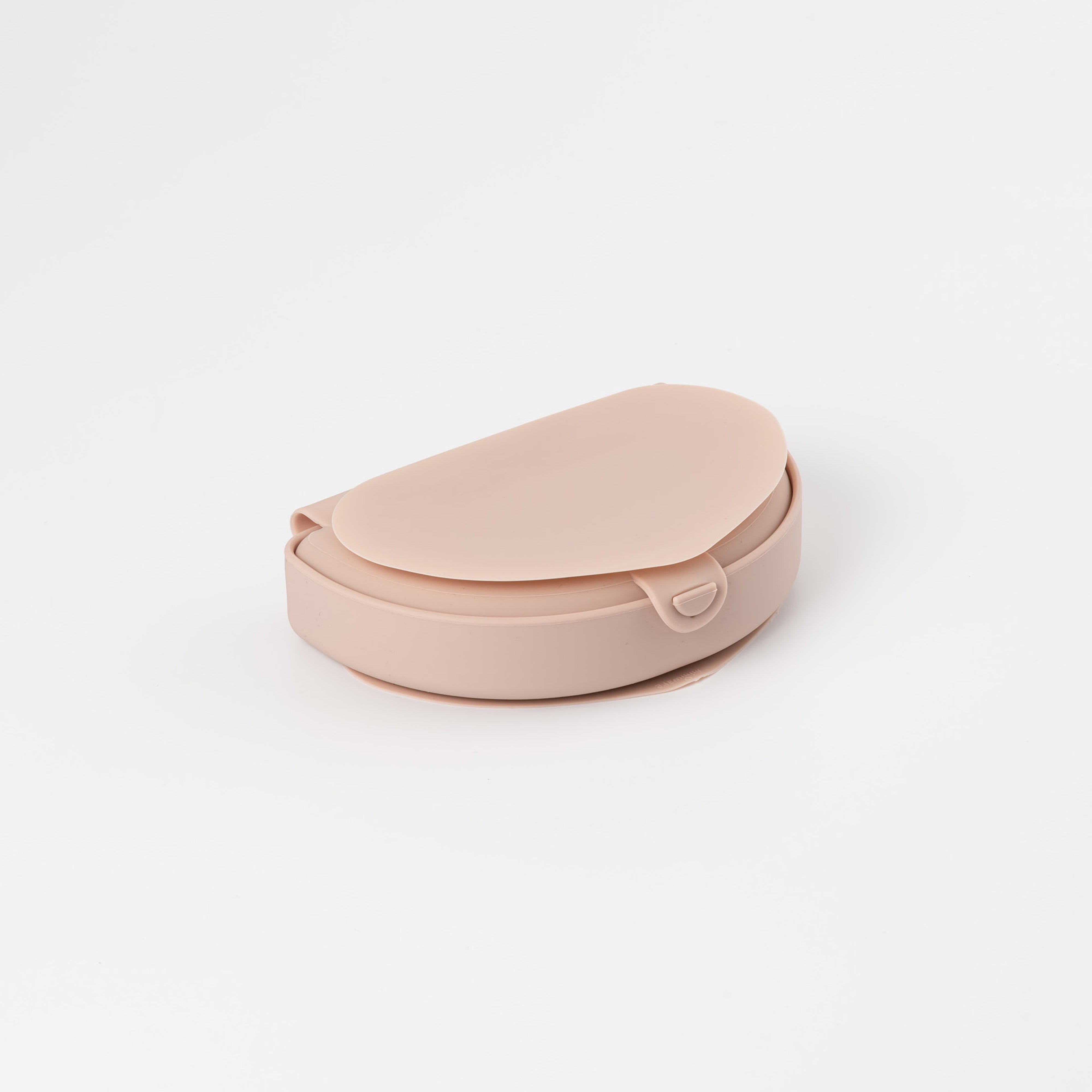 Miniware Silifold Folding Silicone Lunch Box - Pink Salt