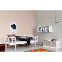 Oliver Furniture Wood Wall Shelving Unit 5x2 Horizontal Shelf with Support (Pre-Order; Est. Delivery in 6-10 Weeks)