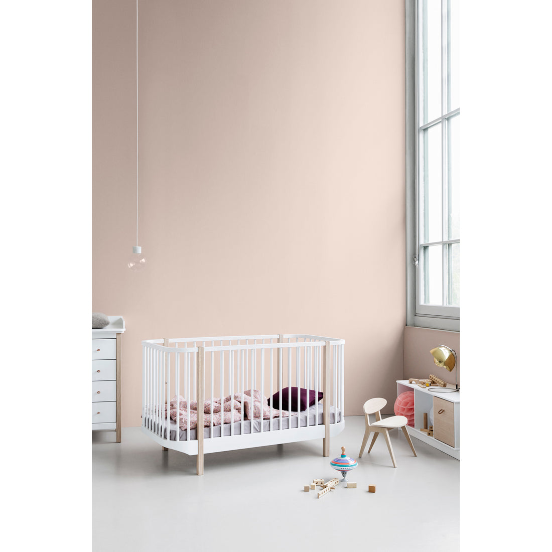 Oliver Furniture Wood Shelving Unit 5x2 Horizontal Shelf with Base (Pre-Order; Est. Delivery in 6-10 Weeks)