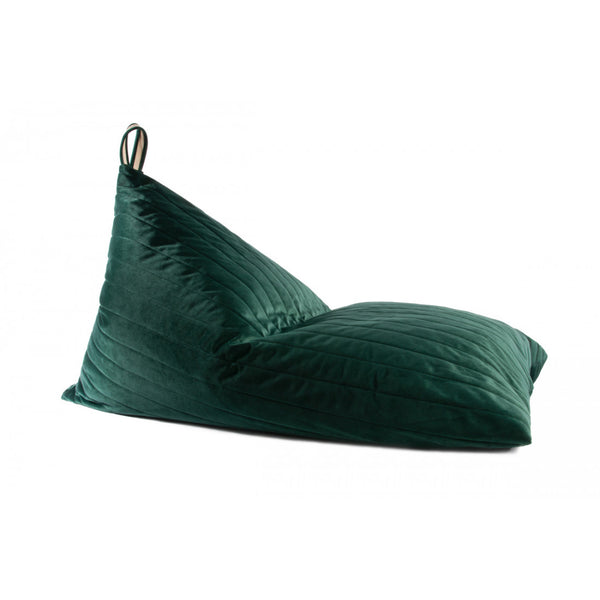 nobodinoz Essaouira Velvet Beanbag Jungle Green