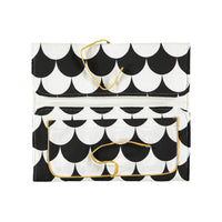 nobodinoz Changing Pad Black Scales- (1)