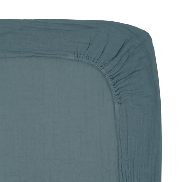Numero 74 Changing Pad Fitted Cover Ice Blue