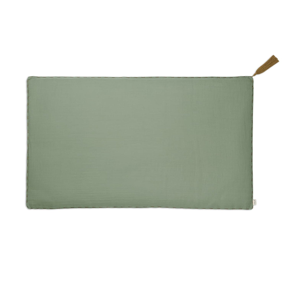 Numero 74 Cushion Cover Plain With Padding Cushion Sage Green