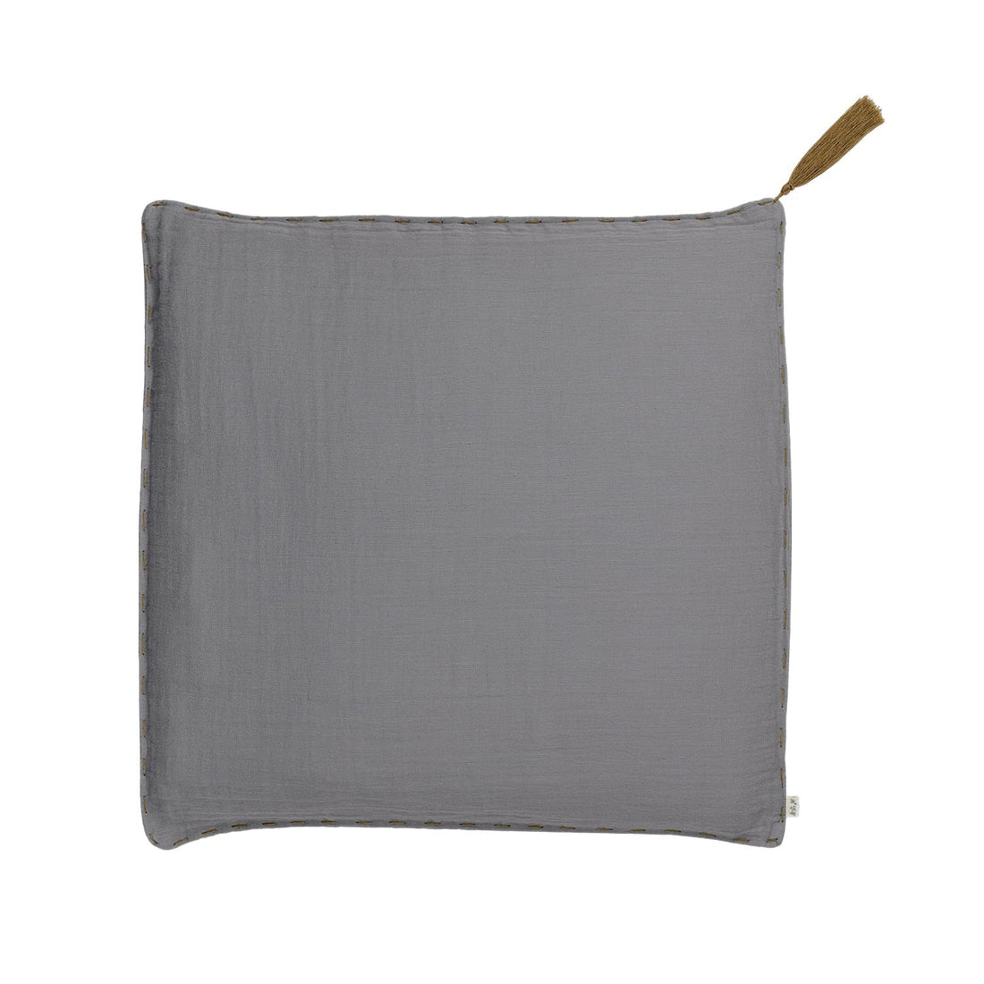 Numero 74 Cushion Cover Plain With Padding Cushion Stone Grey