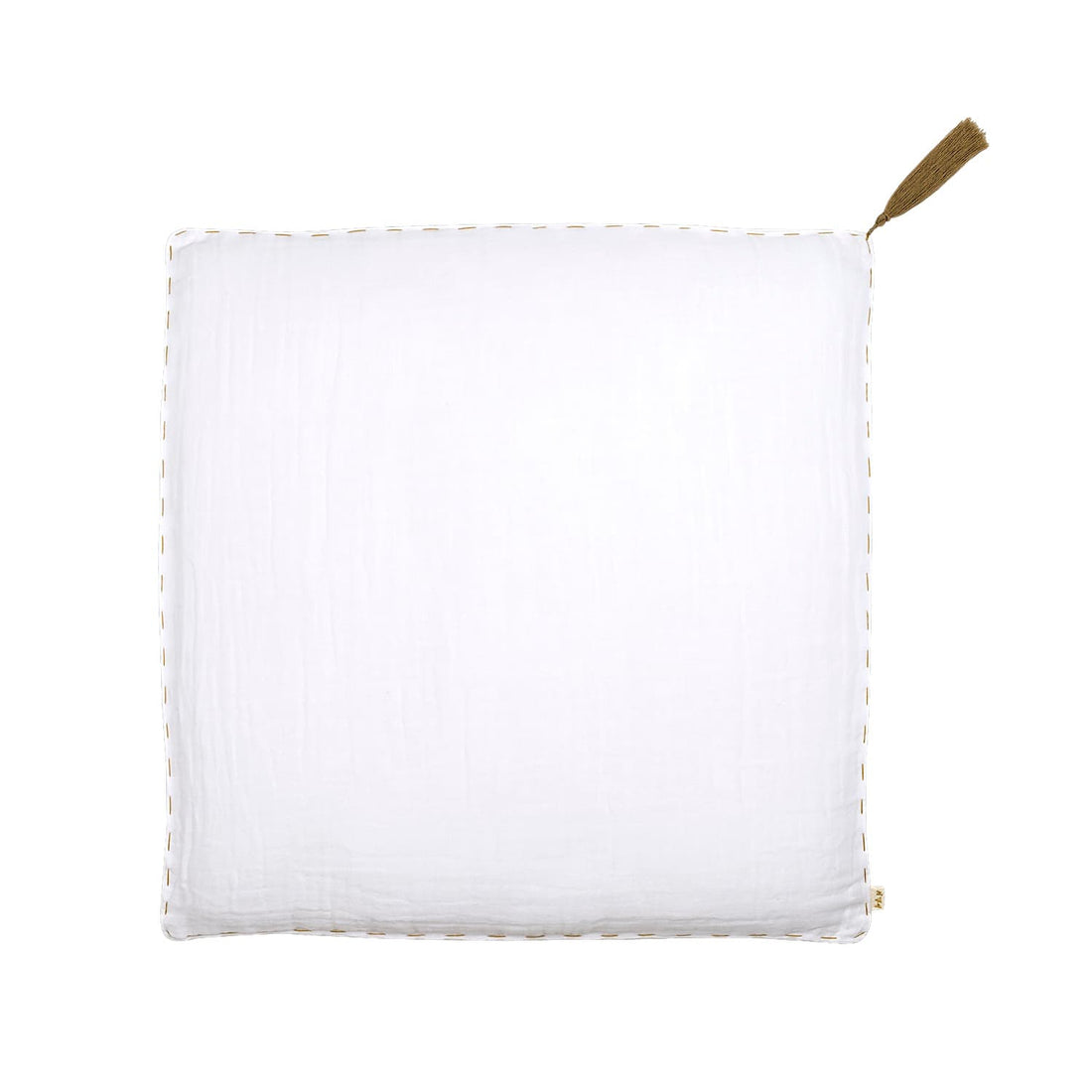 Numero 74 Cushion Cover Plain With Padding Cushion White
