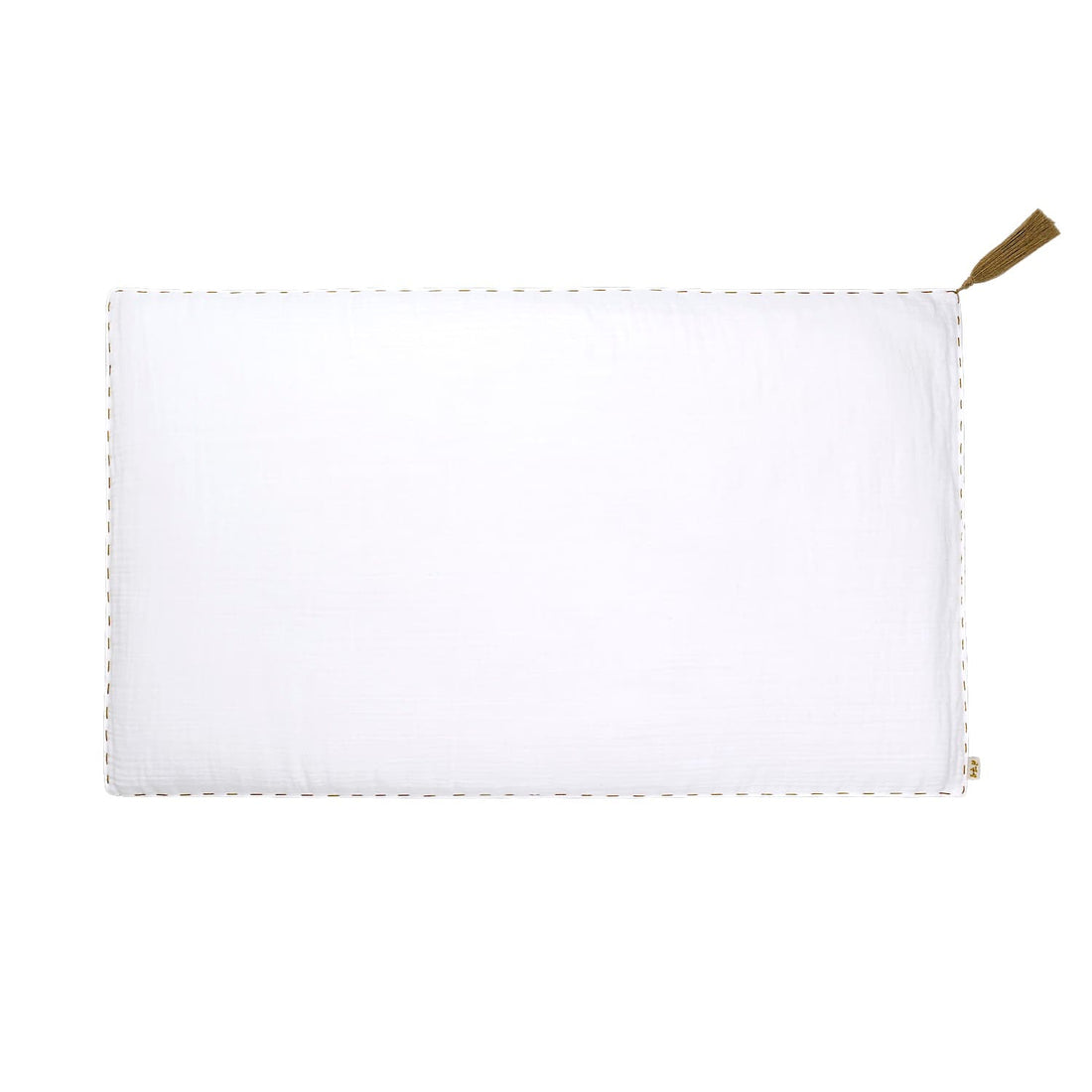 Numero 74 Cushion Cover Plain With Padding Cushion White