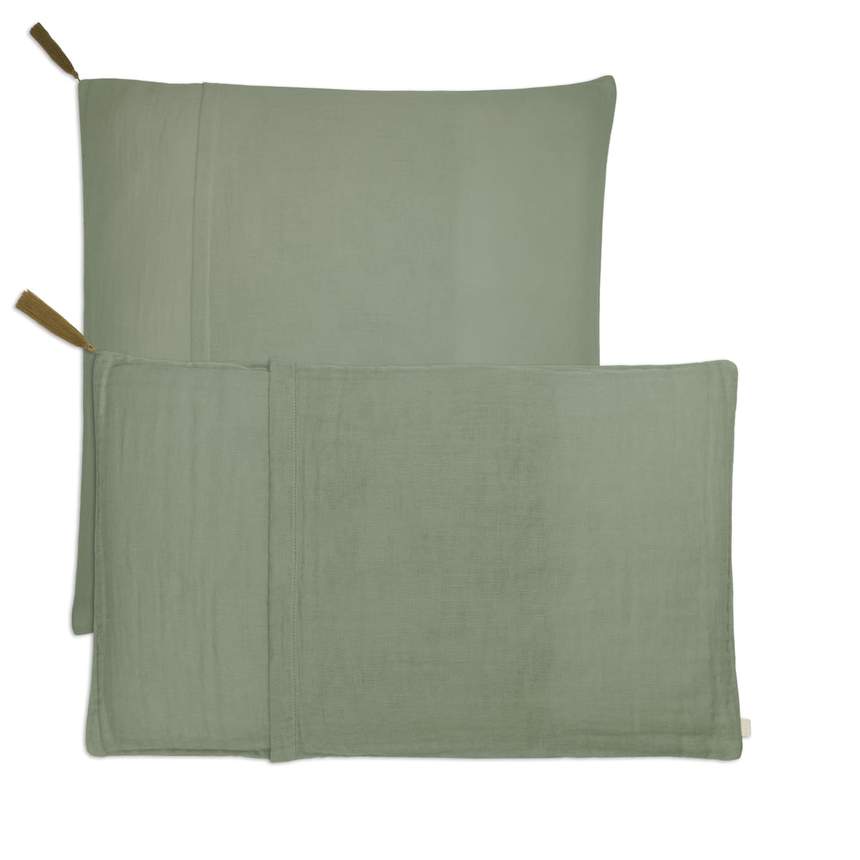Numero 74 Organic Cotton Pillow Case Sage Green