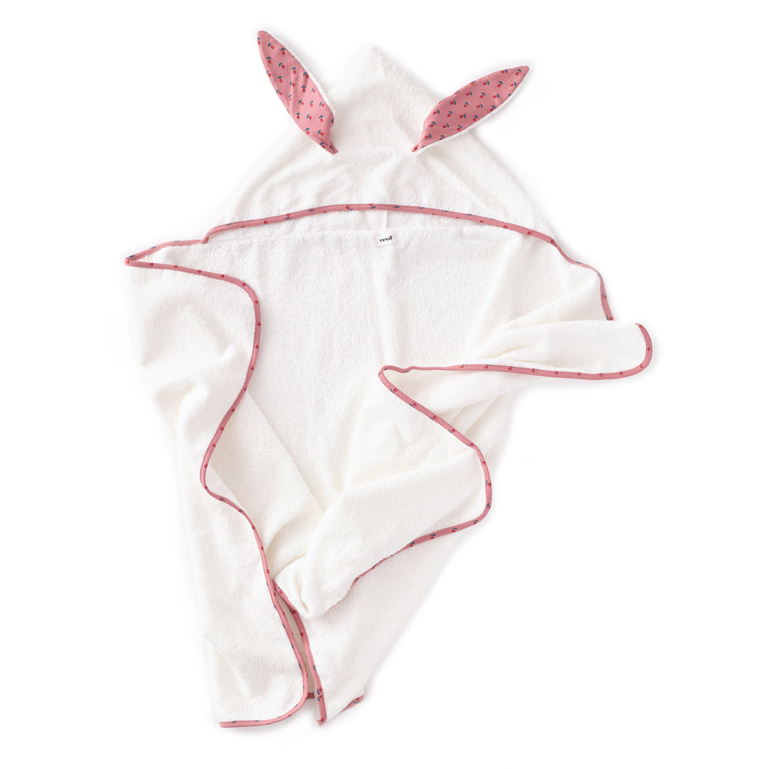 oeuf-baby-hooded-towel-dark-pink-tulips-01