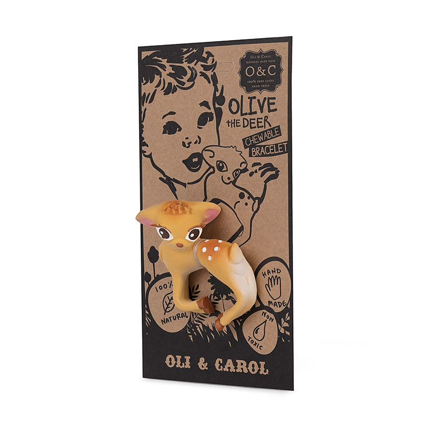 Oli & Carol Olive The Deer Bracelet Teether