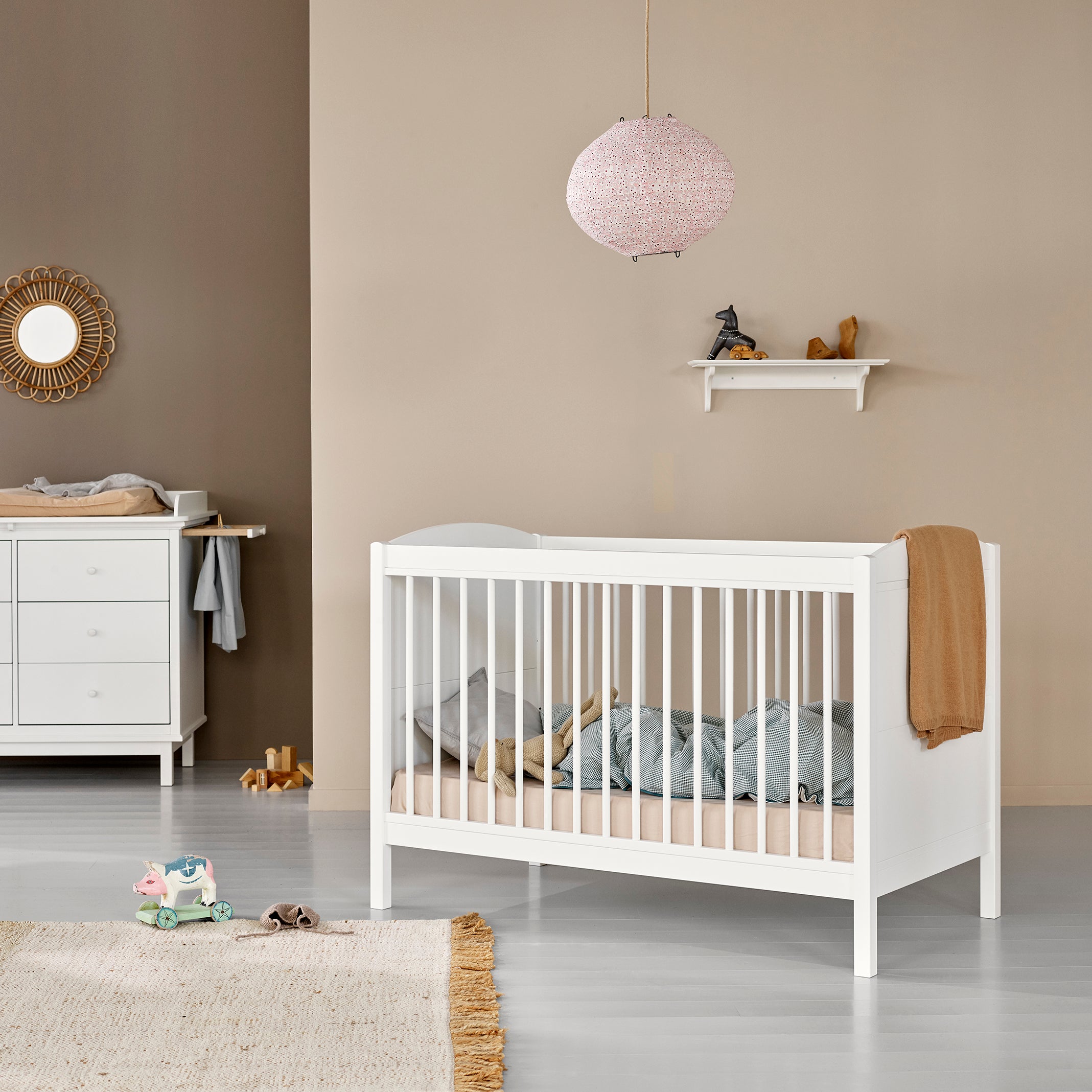 Oliver Furniture Seaside Lille+ Basic Cot (Pre-Order; Est. Delivery in 6-10 Weeks)