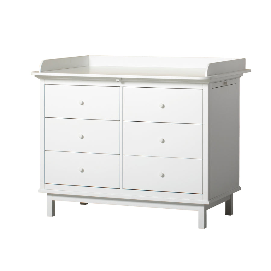 Oliver Furniture Seaside Nursery Top for Seaside Dresser with 6 Drawers 021326 (Pre-Order; Est. Delivery in 6-10 Weeks)