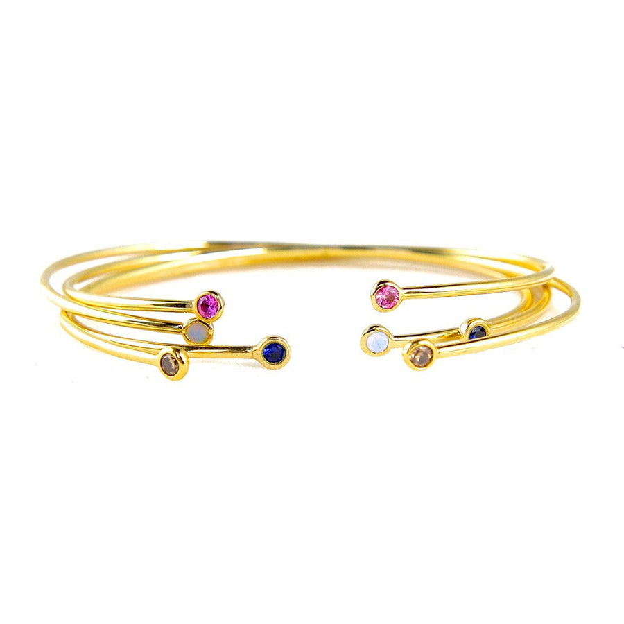 Paloma Stella Stone Stone Constellation Bangle