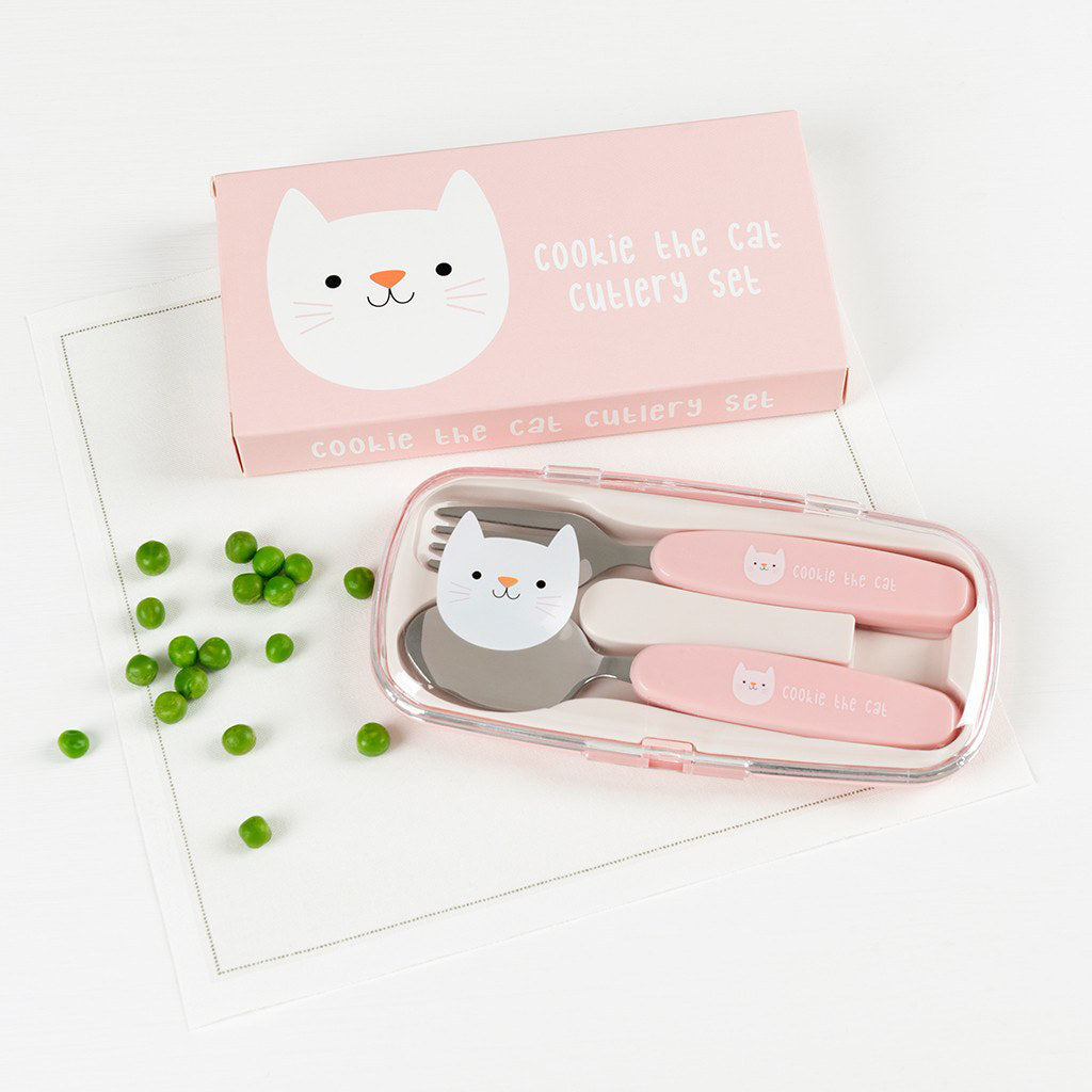 Rex Cookie The Cat Cutlery Set