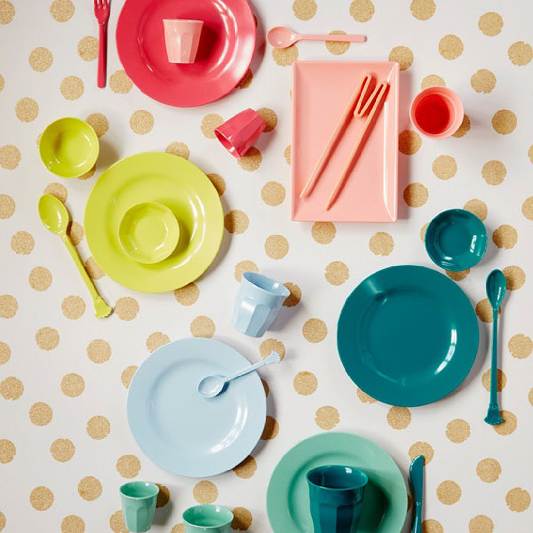rice-dk-6-melamine-round-side-plates-assorted-shine- (7)