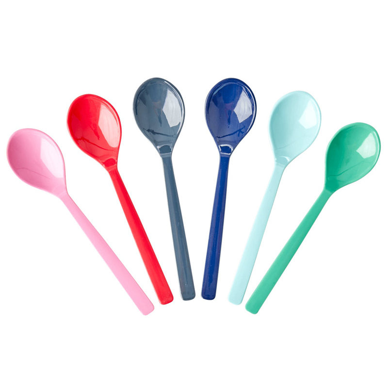 rice-dk-6-melamine-teaspoons-in-assorted-believe-in-red-lipstick-colors-