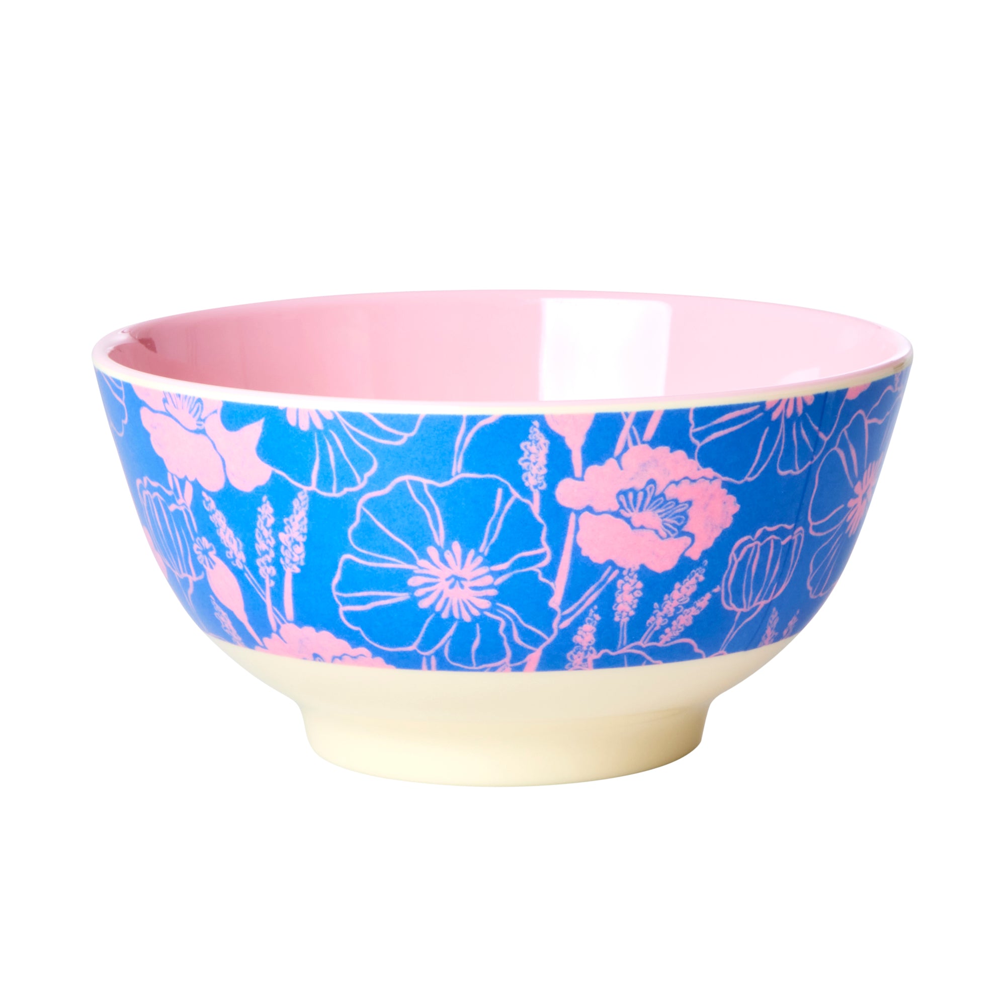 rice-dk-melamine-bowl-with-poppies-love-print-medium-rice-melbw-polo-