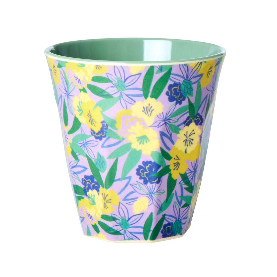 rice-dk-melamine-cup-with-fancy-pansy-print-two-tone-medium-rice-melcu-fapa